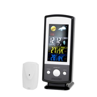 Mesko MS 1177 Weather station, Black, Colorful Digital Display Mesko MS 1177 Weather station, Black, Colorful Digital Display