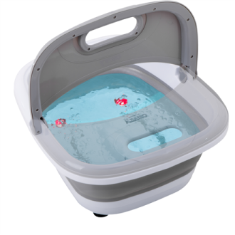 Camry Foot massager CR 2174 Bubble function, Heat function, White/Silver Camry Foot massager CR 2174 Bubble function, Heat function, White/Silver