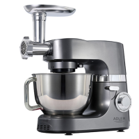 Adler Planetary Food Processor AD 4221 1200 W, Bowl capacity 7 L, Number of speeds 6, Meat mincer, Steel Adler Planetary Food Processor AD 4221 1200 W, Bowl capacity 7 L, Number of speeds 6, Meat mincer, Steel