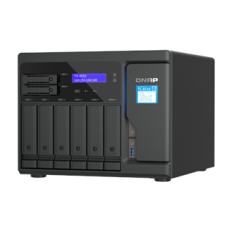 QNAP 8-Bay desktop NAS TS-855X-8G C5125 8-core, Processor frequency 2.8 GHz, 8 GB, 1x USB 2.0 port, 3x USB 3.2 Gen 1, 2.5 Gigabi