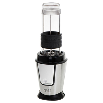 Adler Blender AD 4081 Tabletop, 800 W, Jar material BPA Free Plastic, Jar capacity 0.57 and 0.4 L, Ice crushing, Black/Stainless Adler Blender AD 4081 Tabletop, 800 W, Jar material BPA Free Plastic, Jar capacity 0.57 and 0.4 L, Ice crushing, Black/Stainless