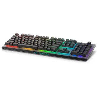 Dell Alienware Tri-Mode AW920K Wireless Gaming Keyboard, RGB LED light, US, Wireless, Dark Side of the Moon, Bluetooth, Numeric Dell Alienware Tri-Mode AW920K Wireless Gaming Keyboard, RGB LED light, US, Wireless, Dark Side of the Moon, Bluetooth, Numeric
