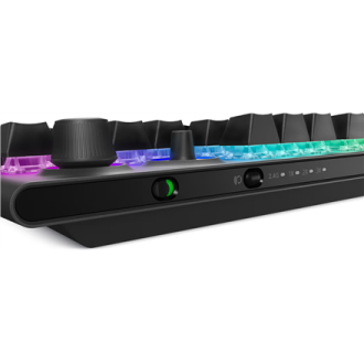 Dell Alienware Tri-Mode AW920K Wireless Gaming Keyboard, RGB LED light, US, Wireless, Dark Side of the Moon, Bluetooth, Numeric Dell Alienware Tri-Mode AW920K Wireless Gaming Keyboard, RGB LED light, US, Wireless, Dark Side of the Moon, Bluetooth, Numeric