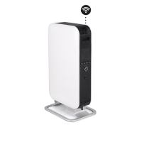 Mill Heater OIL1500WIFI3 GEN3 Oil Filled Radiator, 1500 W, Number of power levels 3, Suitable for rooms up to 25 m , White/Black