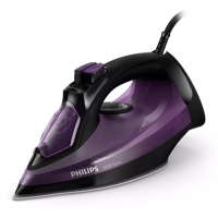 Philips DST5030/80 Steam Iron, 2400 W, Water tank capacity 320 ml, Continuous steam 45 g/min, Dark Purple Philips DST5030/80 Steam Iron, 2400 W, Water tank capacity 320 ml, Continuous steam 45 g/min, Dark Purple
