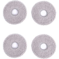 Ecovacs Washable Improved Mopping Pads for OZMO Turbo Mopping Systems of X1 OMNI/X1 TURBO/T10 TURBO/ T20 OMNI D-WP04-0012 4 pc(s Ecovacs Washable Improved Mopping Pads for OZMO Turbo Mopping Systems of X1 OMNI/X1 TURBO/T10 TURBO/ T20 OMNI D-WP04-0012 4 pc(s