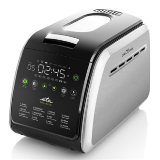 ETA Bread maker Delicca II ETA714990030 Power 850 W, Number of programs 12, Display Yes, Black/Stainless steel ETA Bread maker Delicca II ETA714990030 Power 850 W, Number of programs 12, Display Yes, Black/Stainless steel
