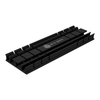 Icy Box IB-M2HS-701 Heat Sink Set for M.2 2280 SSD, For PC/PS5, Aluminium, 5 mm Thick Raidsonic Icy Box IB-M2HS-701 Heat Sink Set for M.2 2280 SSD, For PC/PS5, Aluminium, 5 mm Thick Raidsonic