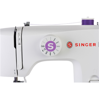 Singer Sewing Machine M1605 Number of stitches 6 Number of buttonholes 1 White Singer Sewing Machine M1605 Number of stitches 6 Number of buttonholes 1 White