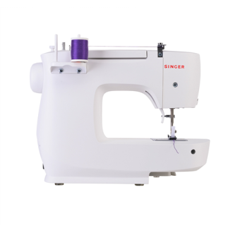 Singer Sewing Machine M1605 Number of stitches 6 Number of buttonholes 1 White Singer Sewing Machine M1605 Number of stitches 6 Number of buttonholes 1 White
