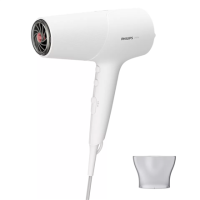 Philips Hair Dryer BHD500/00 2100 W Number of temperature settings 3 Ionic function White Philips Hair Dryer BHD500/00 2100 W Number of temperature settings 3 Ionic function White