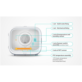 Petkit AirSalon Max Smart Pet Dryer, White PETKIT Petkit AirSalon Max Smart Pet Dryer, White PETKIT