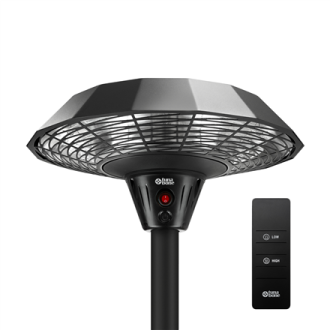 TunaBone Electric Standing Infrared Patio Heater TB2068S-01 Patio heater 2000 W Number of power levels 3 Suitable for rooms up t TunaBone Electric Standing Infrared Patio Heater TB2068S-01 Patio heater 2000 W Number of power levels 3 Suitable for rooms up t