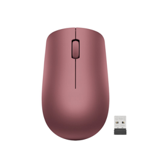 Lenovo Wireless Mouse 530 Wireless mouse 2.4 GHz Wireless via Nano USB Wireless Cherry Red Lenovo Wireless Mouse 530 Wireless mouse 2.4 GHz Wireless via Nano USB Wireless Cherry Red