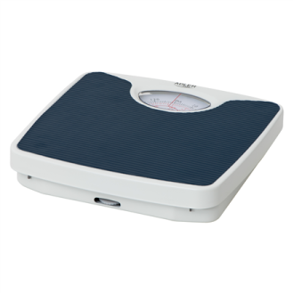 Adler Mechanical bathroom scale AD 8151b Maximum weight (capacity) 130 kg Accuracy 1000 g Blue/White Adler Mechanical bathroom scale AD 8151b Maximum weight (capacity) 130 kg Accuracy 1000 g Blue/White