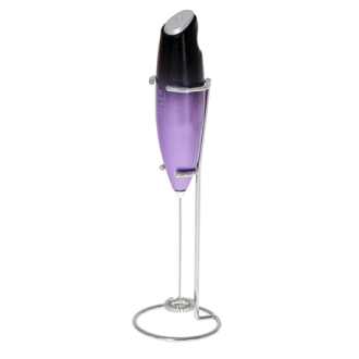 Adler Milk frother with a stand AD 4499 Milk frother Black/Purple Adler Milk frother with a stand AD 4499 Milk frother Black/Purple