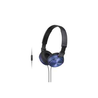 Sony ZX series MDR-ZX310AP Wired On-Ear Blue Sony ZX series MDR-ZX310AP Wired On-Ear Blue