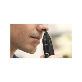Philips Nose and Ear Trimmer NT1650/16 Nose Hair Trimmer Wet & Dry Black Philips Nose and Ear Trimmer NT1650/16 Nose Hair Trimmer Wet & Dry Black