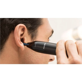 Philips Nose and Ear Trimmer NT1650/16 Nose Hair Trimmer Wet & Dry Black Philips Nose and Ear Trimmer NT1650/16 Nose Hair Trimmer Wet & Dry Black