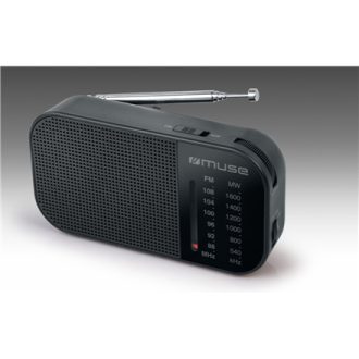 Muse M-025 R Portable radio Black Muse M-025 R Portable radio Black