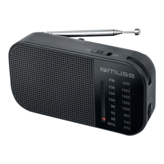 Muse M-025 R Portable radio Black Muse M-025 R Portable radio Black