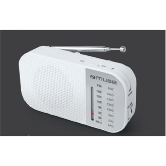 Muse M-025 RW Portable radio White Muse M-025 RW Portable radio White