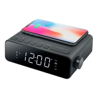 Muse Alarm function M-175 WI AUX in Alarm Clock Black Muse Alarm function M-175 WI AUX in Alarm Clock Black