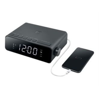 Muse Alarm function M-175 WI AUX in Alarm Clock Black Muse Alarm function M-175 WI AUX in Alarm Clock Black