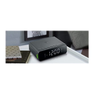 Muse Alarm function M-175 WI AUX in Alarm Clock Black Muse Alarm function M-175 WI AUX in Alarm Clock Black