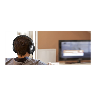 Muse TV Headphones M-275 CTV Wireless/Wired On-Ear Black