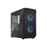 Fractal Design Focus 2 Side window RGB Black TG Clear Tint Midi Tower Power supply included No Fractal Design Focus 2 Side window RGB Black TG Clear Tint Midi Tower Power supply included No