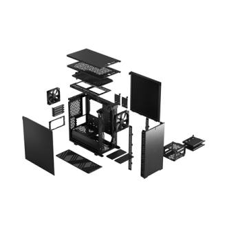 Fractal Design Define 7 Mini Side window Black Solid mATX, Mini-DTX, Mini ITX Power supply included No Fractal Design Define 7 Mini Side window Black Solid mATX, Mini-DTX, Mini ITX Power supply included No