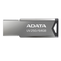 ADATA FlashDrive UV250 16GB Metal Black USB 2.0 Flash Drive, Retail ADATA ADATA FlashDrive UV250 16GB Metal Black USB 2.0 Flash Drive, Retail ADATA