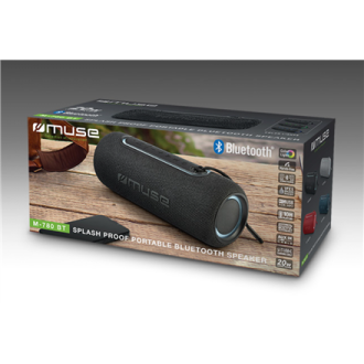 Muse M-780 BT Speaker Splash Proof Waterproof Bluetooth Wireless connection Black Muse M-780 BT Speaker Splash Proof Waterproof Bluetooth Wireless connection Black