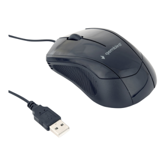 Gembird MUS-3B-02 Optical mouse Black Gembird MUS-3B-02 Optical mouse Black
