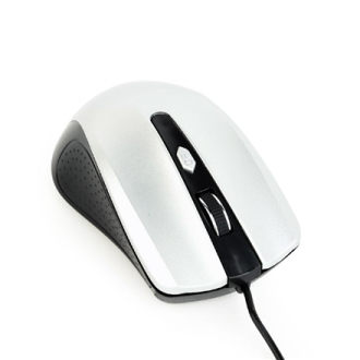 Gembird Mouse MUS-4B-01-BS Standard Black/ silver USB Gembird Mouse MUS-4B-01-BS Standard Black/ silver USB