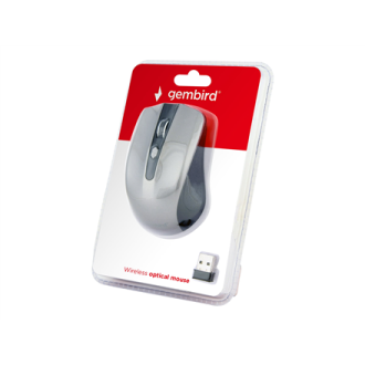 Gembird Mouse MUSW-4B-04-BG Standard Black/ Space Grey Wireless Gembird Mouse MUSW-4B-04-BG Standard Black/ Space Grey Wireless