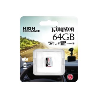 Kingston Endurance UHS-I U1 64 GB micro SDXC Flash memory class 10 Kingston Endurance UHS-I U1 64 GB micro SDXC Flash memory class 10