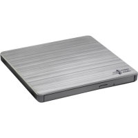 H.L Data Storage Ultra Slim Portable DVD-Writer GP60NS60 Interface USB 2.0 DVD R/RW CD read speed 24 x CD write speed 24 x Silve H.L Data Storage Ultra Slim Portable DVD-Writer GP60NS60 Interface USB 2.0 DVD R/RW CD read speed 24 x CD write speed 24 x Silve