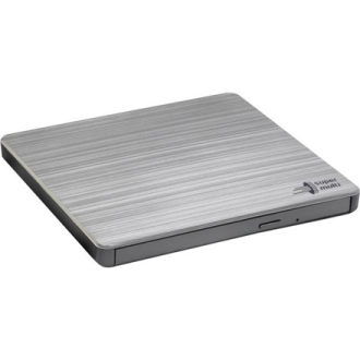 H.L Data Storage Ultra Slim Portable DVD-Writer GP60NS60 Interface USB 2.0 DVD R/RW CD read speed 24 x CD write speed 24 x Silve H.L Data Storage Ultra Slim Portable DVD-Writer GP60NS60 Interface USB 2.0 DVD R/RW CD read speed 24 x CD write speed 24 x Silve
