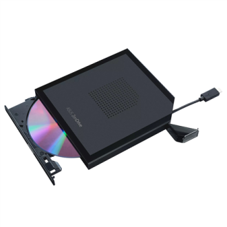 Asus ZenDrive V1M DVD Recorder (SDRW-08V1M-U) Interface USB Type-C DVD RW CD read speed 24 x CD write speed 24 x Black