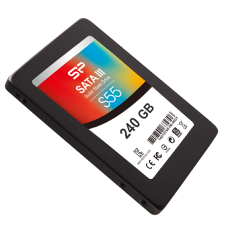 Silicon Power Slim S55 240 GB SSD interface SATA Write speed 450 MB/s Read speed 550 MB/s Silicon Power Slim S55 240 GB SSD interface SATA Write speed 450 MB/s Read speed 550 MB/s