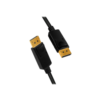Logilink DisplayPort Cable Black DP to DP 1 m Logilink DisplayPort Cable Black DP to DP 1 m