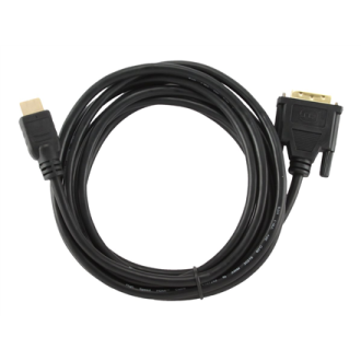 Gembird Black HDMI to DVI 3 m Gembird Black HDMI to DVI 3 m