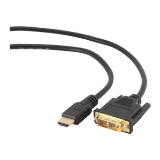 Gembird Black HDMI to DVI 3 m Gembird Black HDMI to DVI 3 m