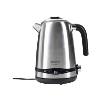 Camry Kettle CR 1291 Electric 2200 W 1.7 L Stainless steel 360 rotational base Stainless steel Camry Kettle CR 1291 Electric 2200 W 1.7 L Stainless steel 360 rotational base Stainless steel
