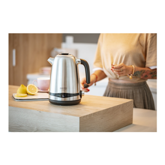 Camry Kettle CR 1291 Electric 2200 W 1.7 L Stainless steel 360 rotational base Stainless steel Camry Kettle CR 1291 Electric 2200 W 1.7 L Stainless steel 360 rotational base Stainless steel