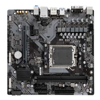 Gigabyte B650M S2H 1.0 M/B Processor family AMD Processor socket AM5 DDR5 DIMM Memory slots 2 Supported hard disk drive interfac