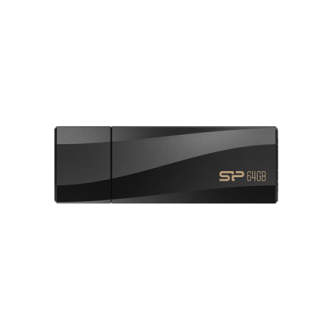 Silicon Power USB Flash Drive Blaze Series B07 64 GB Type-A USB 3.2 Gen 1 Black Silicon Power USB Flash Drive Blaze Series B07 64 GB Type-A USB 3.2 Gen 1 Black