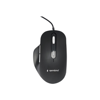 Gembird Optical USB LED Mouse MUS-6B-02 Optical mouse Black Gembird Optical USB LED Mouse MUS-6B-02 Optical mouse Black